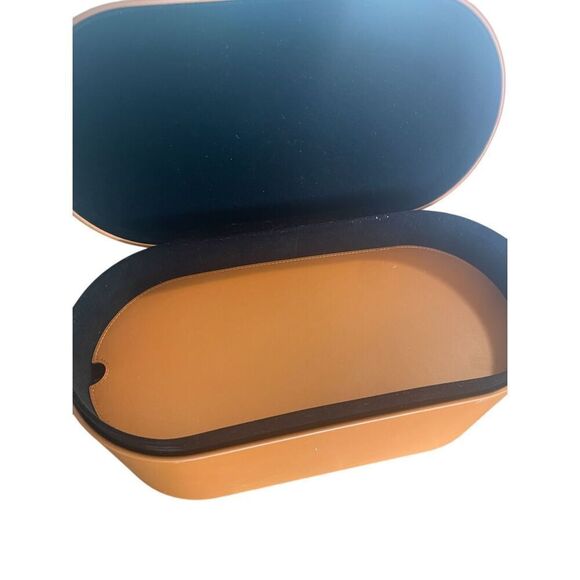 Dyson Airwrap Leather Hair Dryer Case Brown Storage Accessories- Box Only - Picture 3 of 15